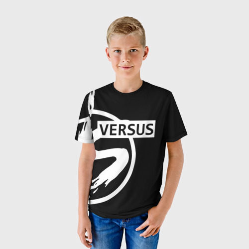 Детская футболка 3D Versus, цвет 3D печать - фото 3