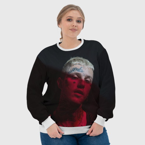 Женский свитшот 3D LIL PEEP, цвет 3D печать - фото 6