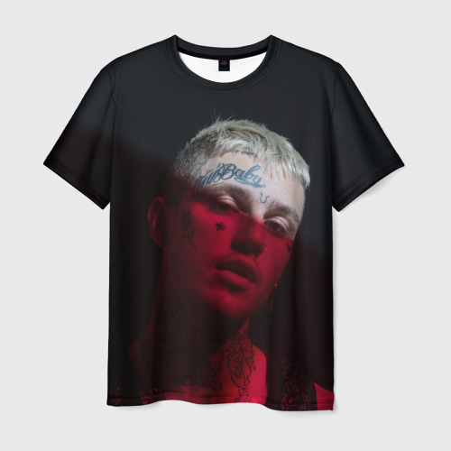 Мужская футболка 3D LIL PEEP, цвет 3D печать