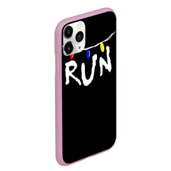 Чехол для iPhone 11 Pro Max матовый Stranger things run Очень странные дела беги - фото 2