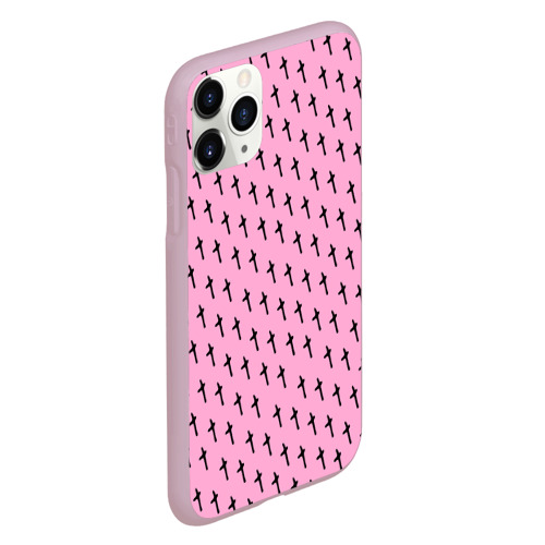 Чехол для iPhone 11 Pro матовый LiL PEEP Pattern - фото 3