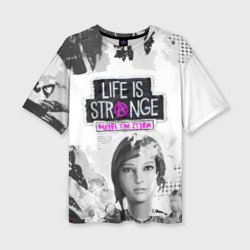 Женская футболка oversize 3D Chloe. Life is Strange