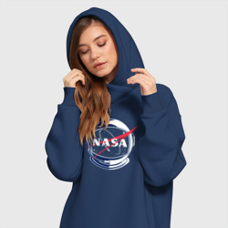 Платье-худи хлопок NASA - фото 2