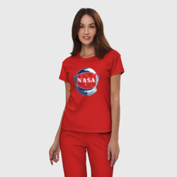 Женская пижама хлопок NASA - фото 2