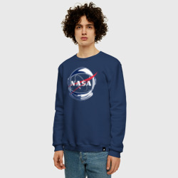 Мужской свитшот хлопок NASA - фото 2