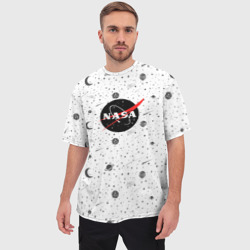 Мужская футболка oversize 3D NASA - фото 2