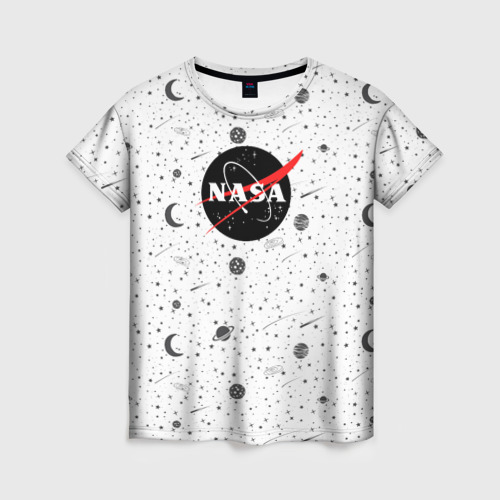 Женская футболка 3D NASA, цвет 3D печать