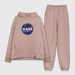 Женский костюм хлопок Oversize NASA