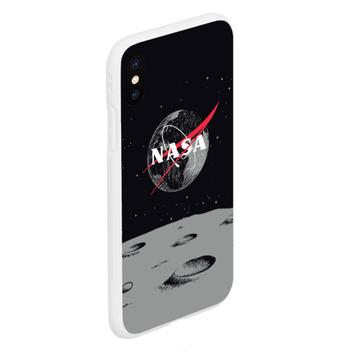 Чехол для iPhone XS Max матовый NASA - фото 3