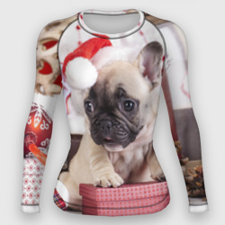 Женский рашгард 3D Новогодние чудеса