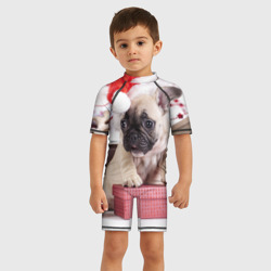 Детский купальный костюм 3D Новогодние чудеса - фото 2