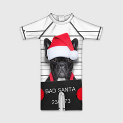 Детский купальный костюм 3D Прикольный Санта