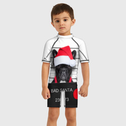Детский купальный костюм 3D Прикольный Санта - фото 2