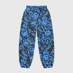 Женские джоггеры оверсайз 3D Красивая гжель