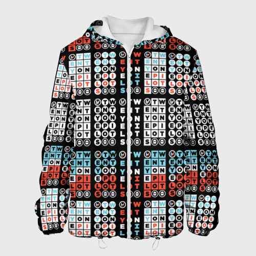 Мужская куртка 3D Twenty One Pilots Pattern, цвет 3D печать