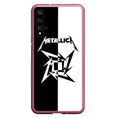 Чехол для Honor 20 Metallica, цвет малиновый