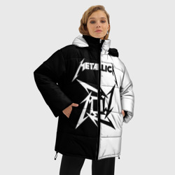 Женская зимняя куртка Oversize Metallica - фото 2