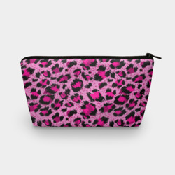 Косметичка 3D Розовый леопард