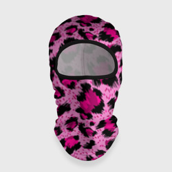 Балаклава 3D Розовый леопард