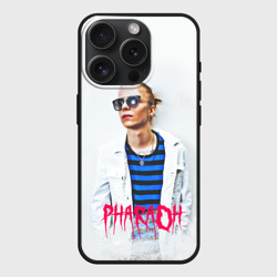 Чехол силиконовый для Apple iPhone 15 Pro Мax матовый Pharaoh 2