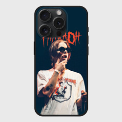 Чехол силиконовый для Apple iPhone 15 Pro Мax матовый Фара