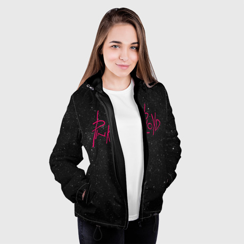Женская куртка 3D Pink Phloyd, цвет черный - фото 4