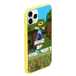 Чехол для iPhone 11 Pro Max матовый Король Майнкрафта - фото 2