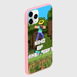 Чехол для iPhone 11 Pro матовый Король Майнкрафта - фото 2