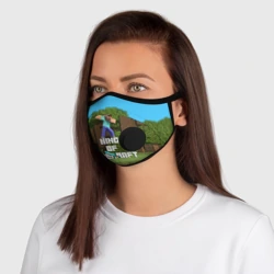 Маска из неопрена Король Майнкрафта - фото 2