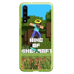 Чехол для Honor 20 Король Майнкрафта