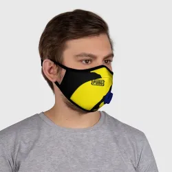 Маска из неопрена PUBG ПАБГ yellow - фото 2