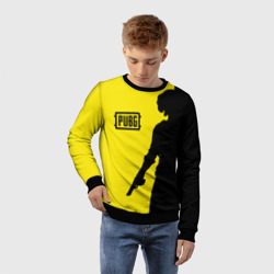 Детский свитшот 3D PUBG ПАБГ yellow - фото 2