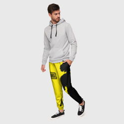 Мужские брюки 3D PUBG ПАБГ yellow - фото 2