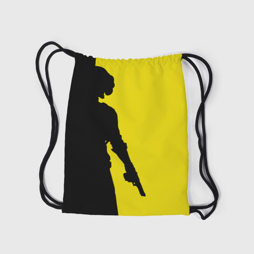 Рюкзак-мешок 3D PUBG ПАБГ yellow - фото 7