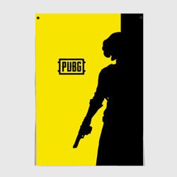Постер PUBG ПАБГ yellow