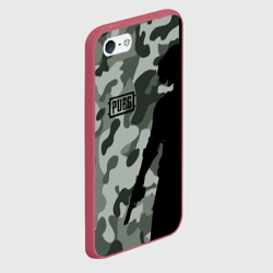 Чехол для iPhone 5/5S матовый PUBG military ПАБГ милитари - фото 2