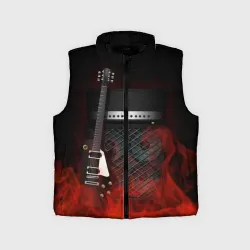 Детский жилет утепленный 3D Rock