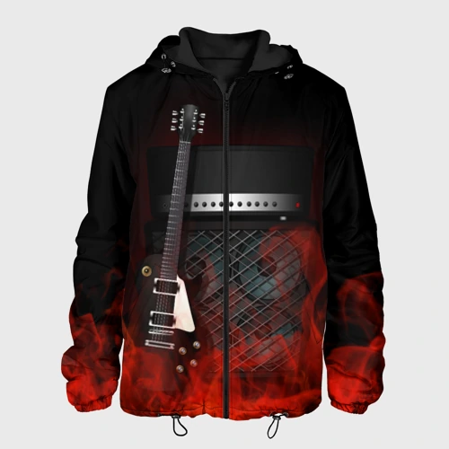 Мужская куртка 3D Rock