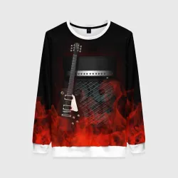 Женский свитшот 3D Rock