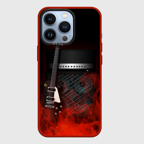 Чехол для iPhone 13 Pro Rock, цвет красный