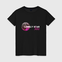 Женская футболка хлопок Lonely star