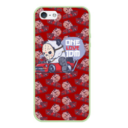 Чехол для iPhone 5/5S матовый One love JDM