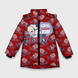 Зимняя куртка для девочек 3D One love JDM