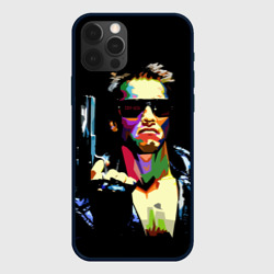 Чехол для iPhone 12 Pro Max Терминатор - Арнольд Шварценеггер