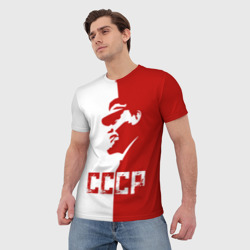 Мужская футболка 3D Ленин СССР - фото 2