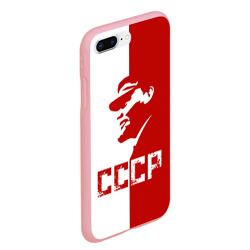 Чехол для iPhone 7Plus/8 Plus матовый Ленин СССР - фото 2