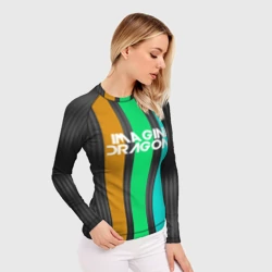 Женский рашгард 3D Imagine dragons - фото 2