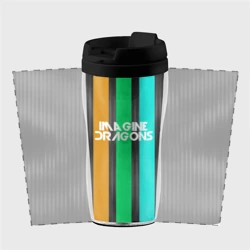 Термокружка-непроливайка Imagine dragons - фото 2