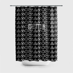 Штора 3D для ванной Led Zeppelin