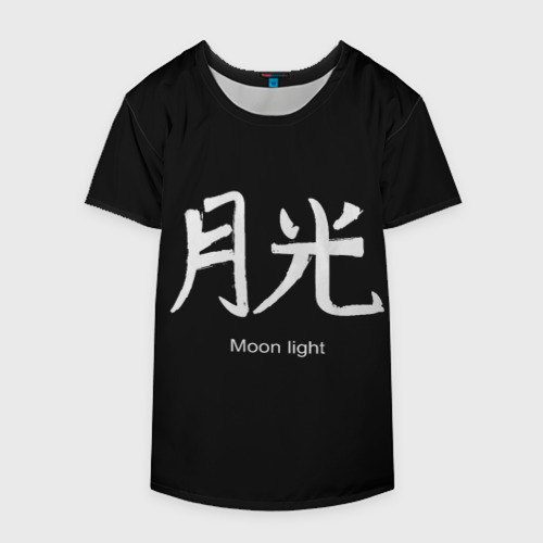 Накидка на куртку 3D symbol Moon light, цвет 3D печать - фото 4